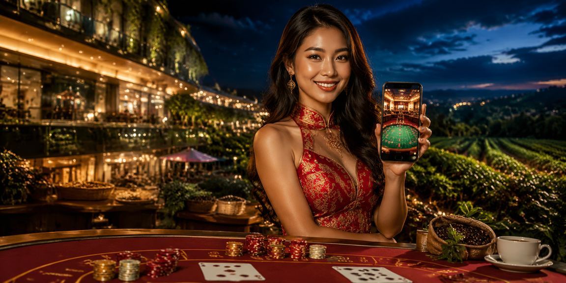 Người chơi tại vịnh Hạ Long đặt cược thể thao trực tuyến trên điện thoại buổi tối